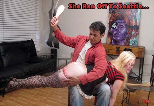 hairbrush spanking video